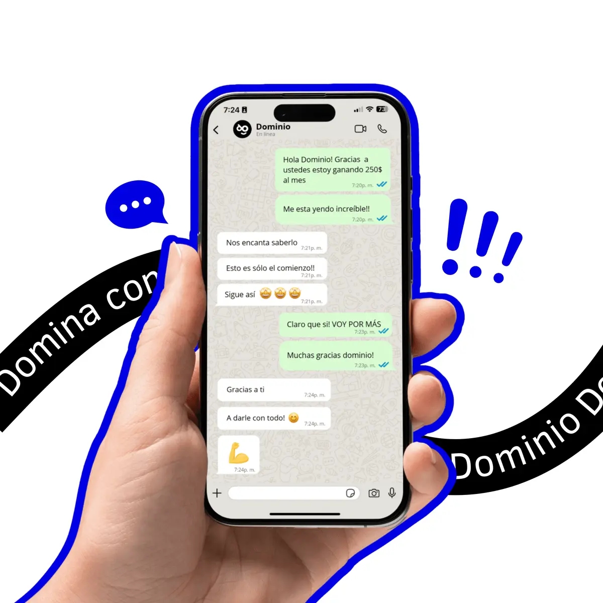 Dominio Chat WhatsApp